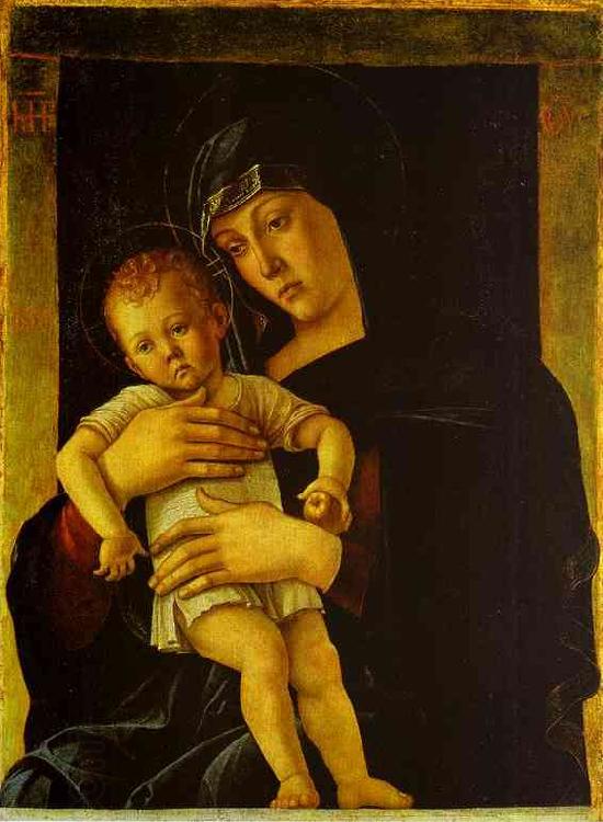 Giovanni Bellini Greek Madonna oil painting picture